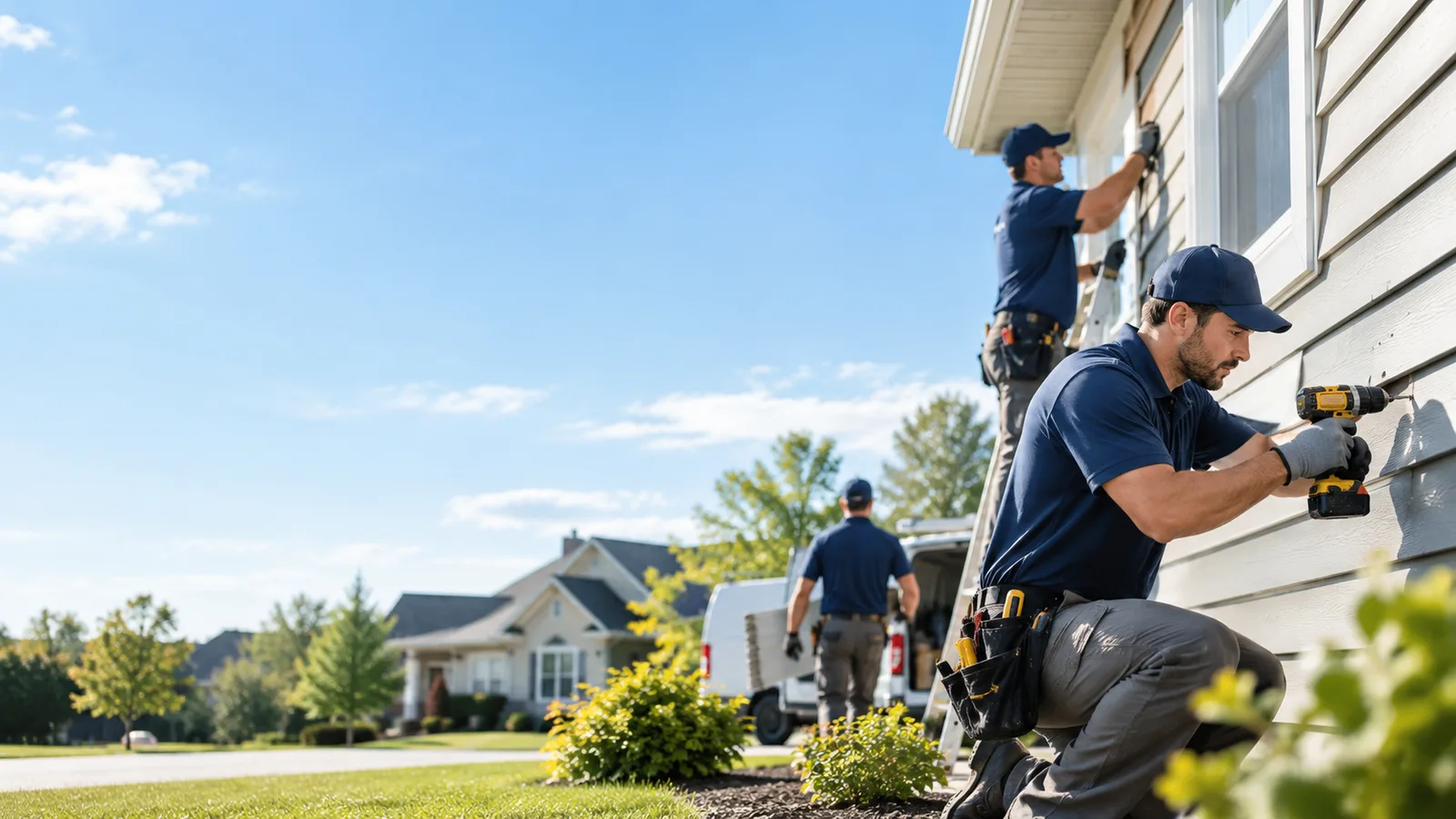 Cracked Siding Repair in Fairview, MI